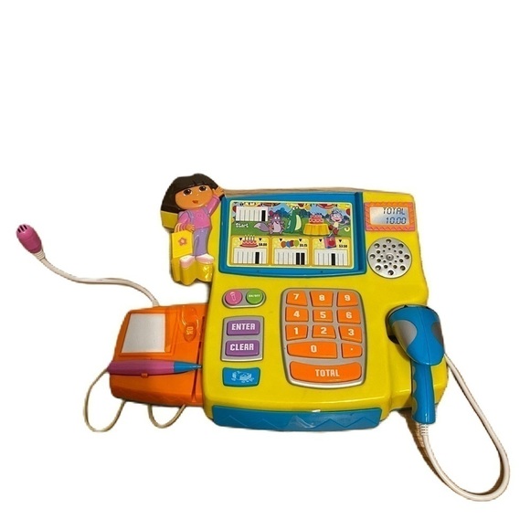 Dora the Explorer Fisher Price Shopping Adventure Cash Register 2005 - Picture 1 of 8